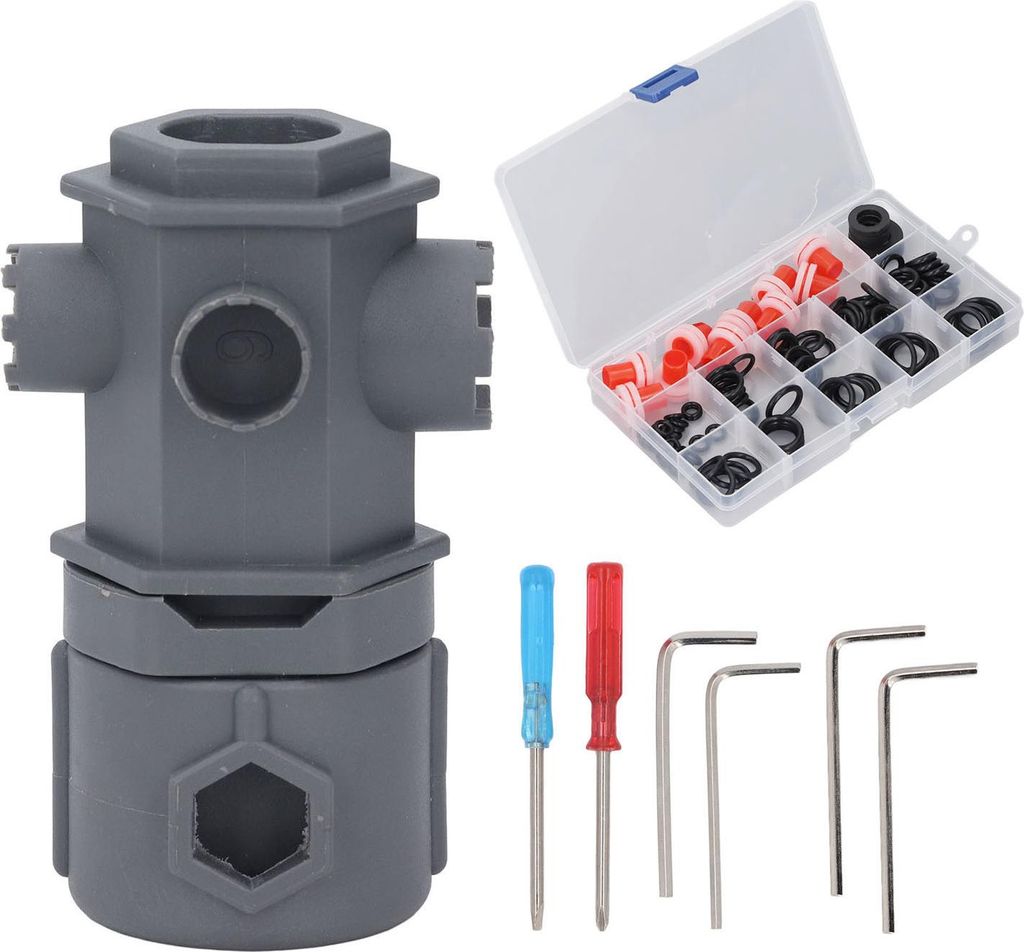 Wasserhahn-Spülbeckenschlüssel, 16-in-1, Produktbild 