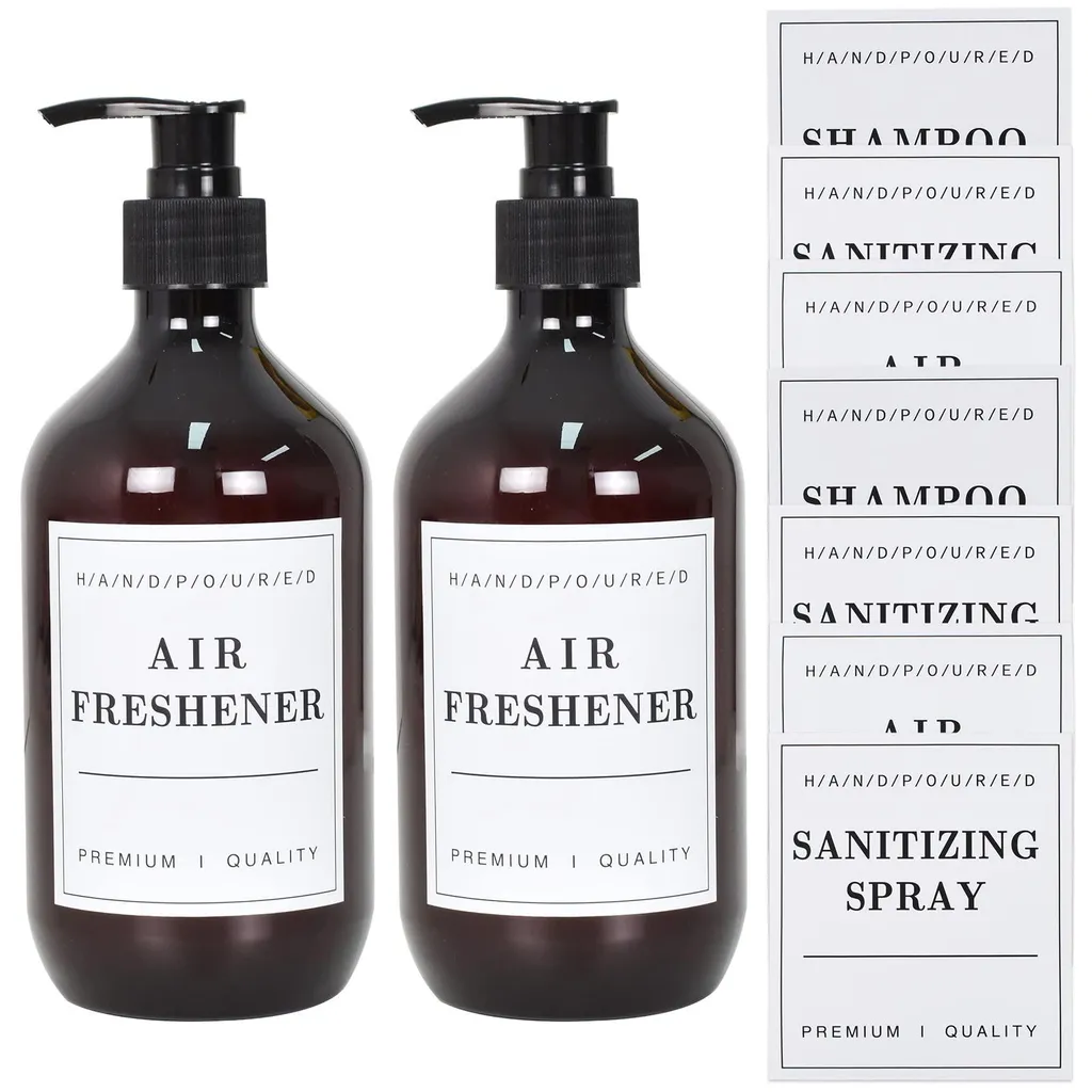 Distributeur de Liquide Vaisselle et Savon Main 500ml pour Cuisine et Hôtel