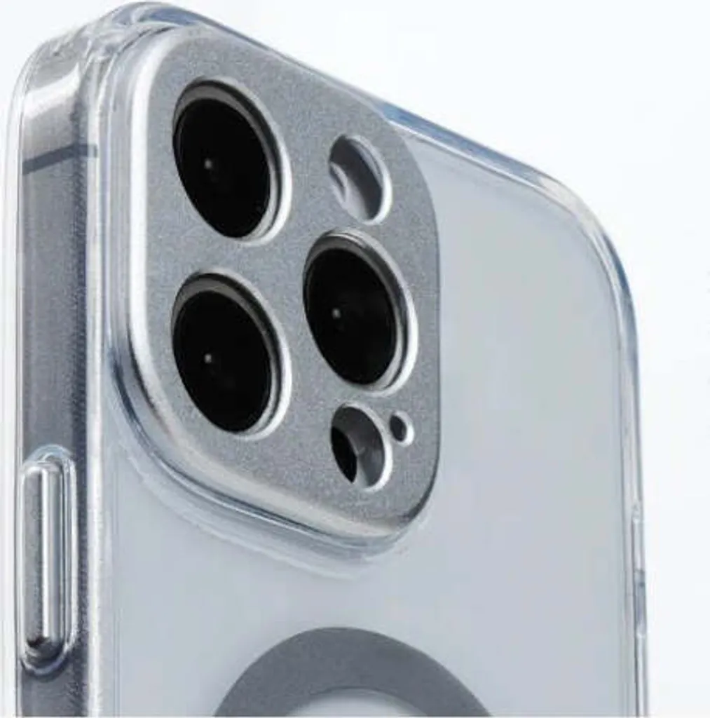 Protégez votre iPhone 16 Pro Max avec la Coque Moshi iGlaze MagSafe Argent - 5
