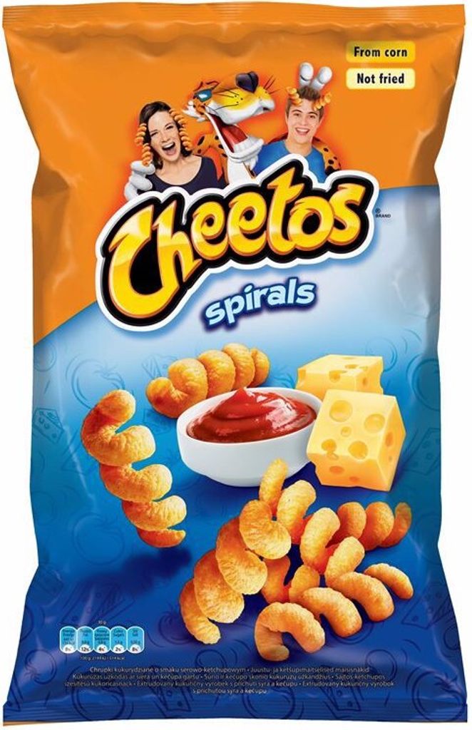 Chrupki kukurydziane Cheetos o smaku Spirals 130 g Obrázek produktu 