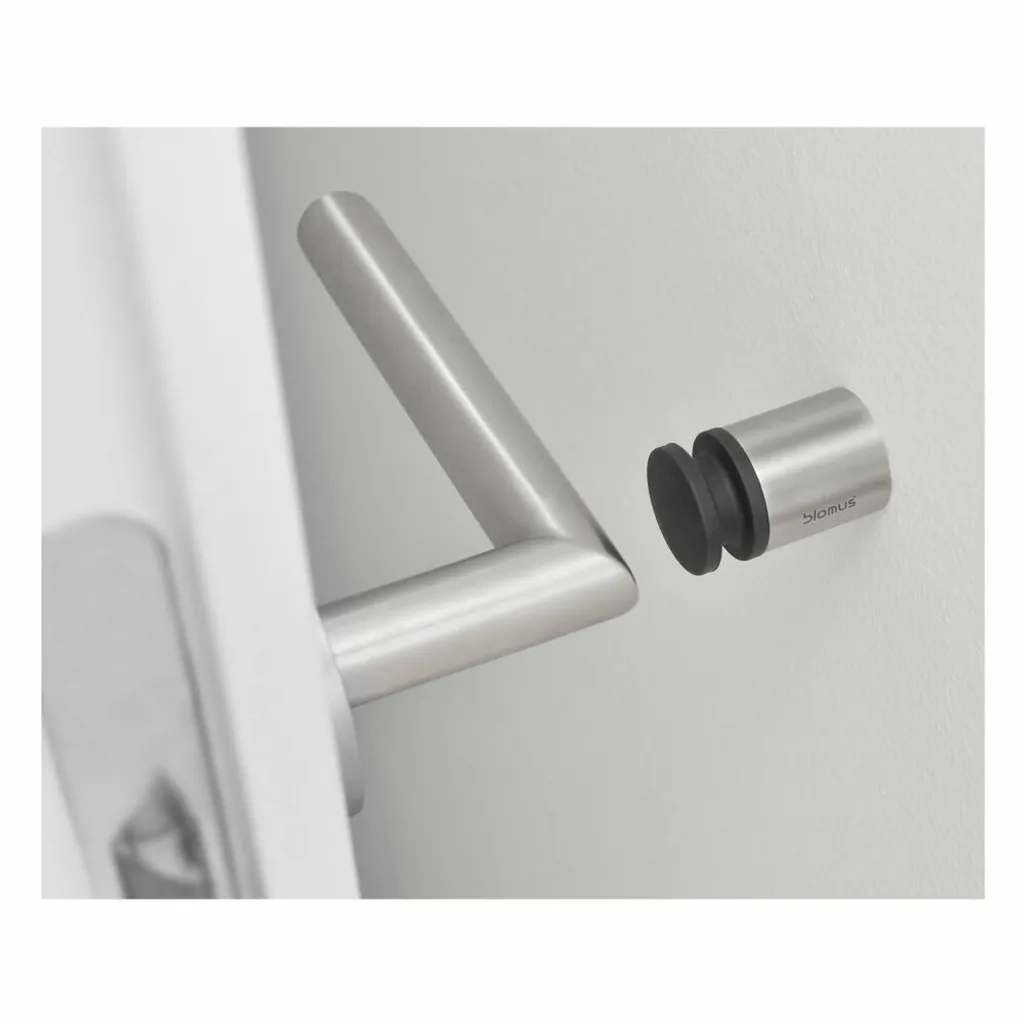 Blomus 65353 Entra Wandtürstopper Butée de porte murale en inox mat