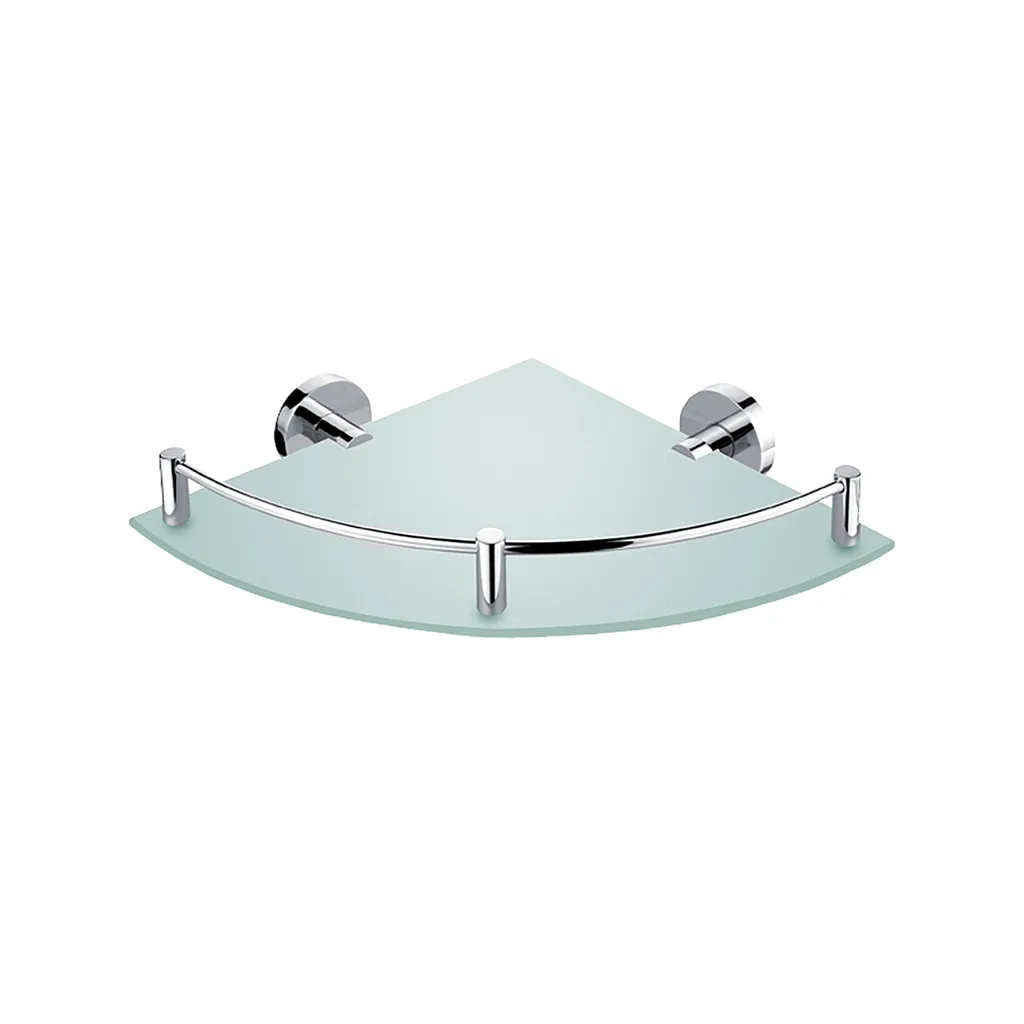 Panier de douche d'angle Nimco pour rangement mural de salle de bain