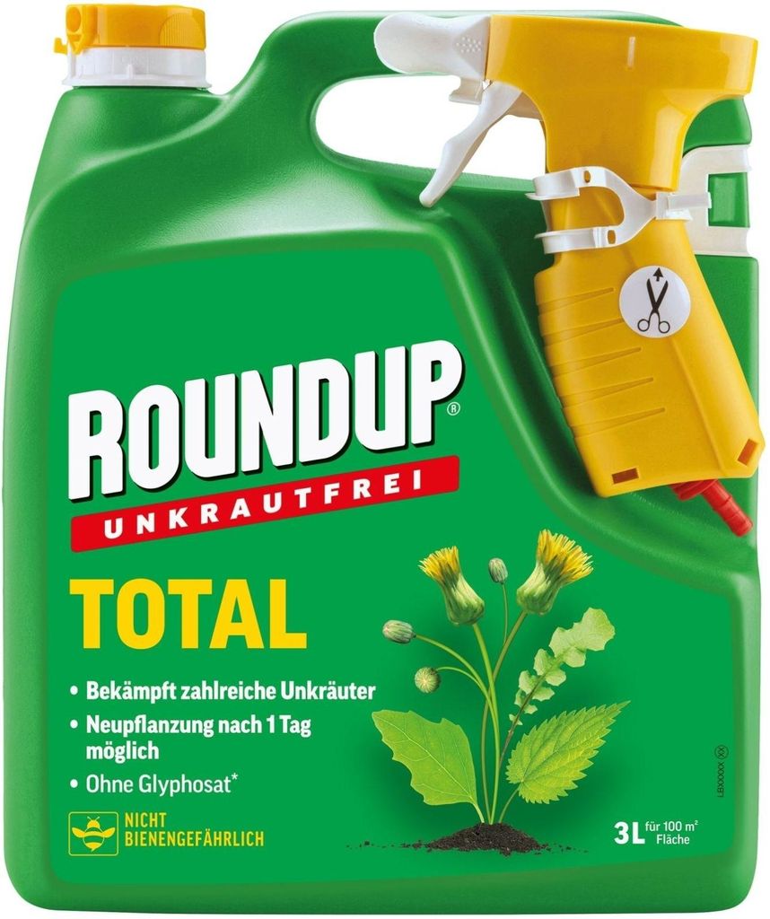 Roundup Unkrautfrei TOTAL, 3 L Sprühflasche Produktbild 
