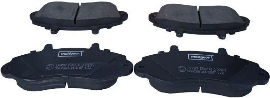 Jeu de plaquettes de frein avant pour Movano X70 - Qualité MAXGEAR OE