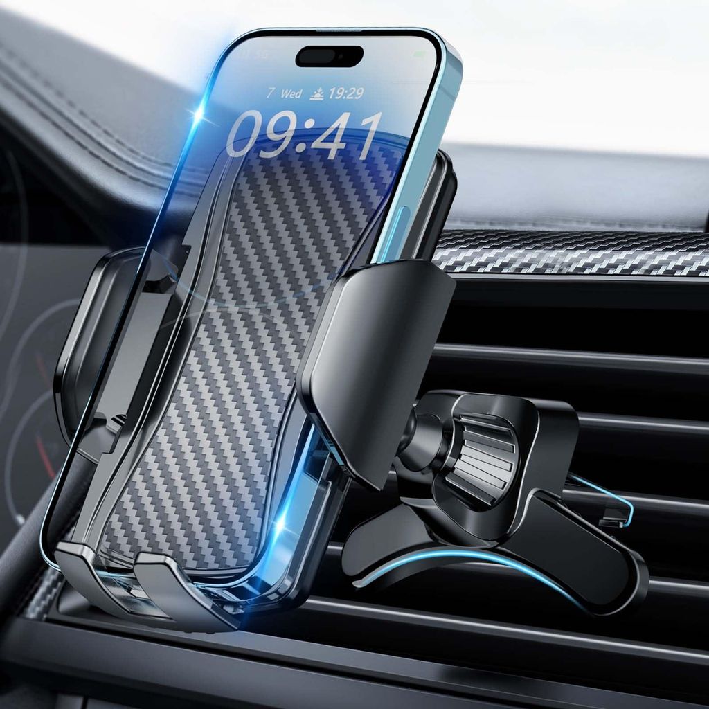 Brencco Handyhalter Auto Lüftung, Hakenclip, 360° Drehbar, Produktbild 