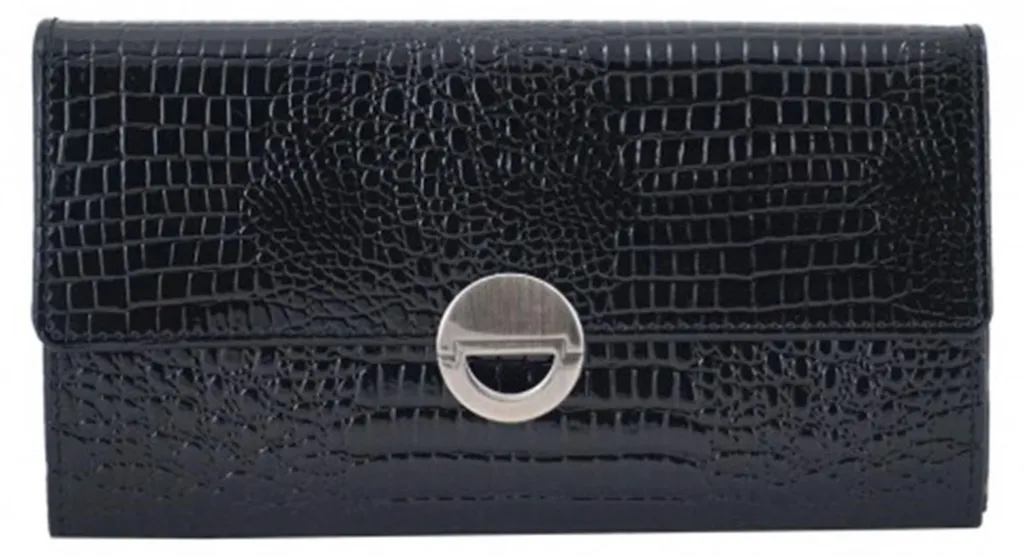 Portefeuille Barberini's 6591 cuir souple et finitions haut de gamme