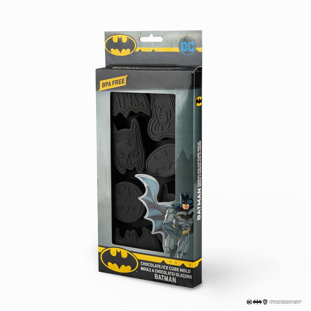 Cinereplicas DC Comics Eiswürfelform Schokoladenform Batman Silikon