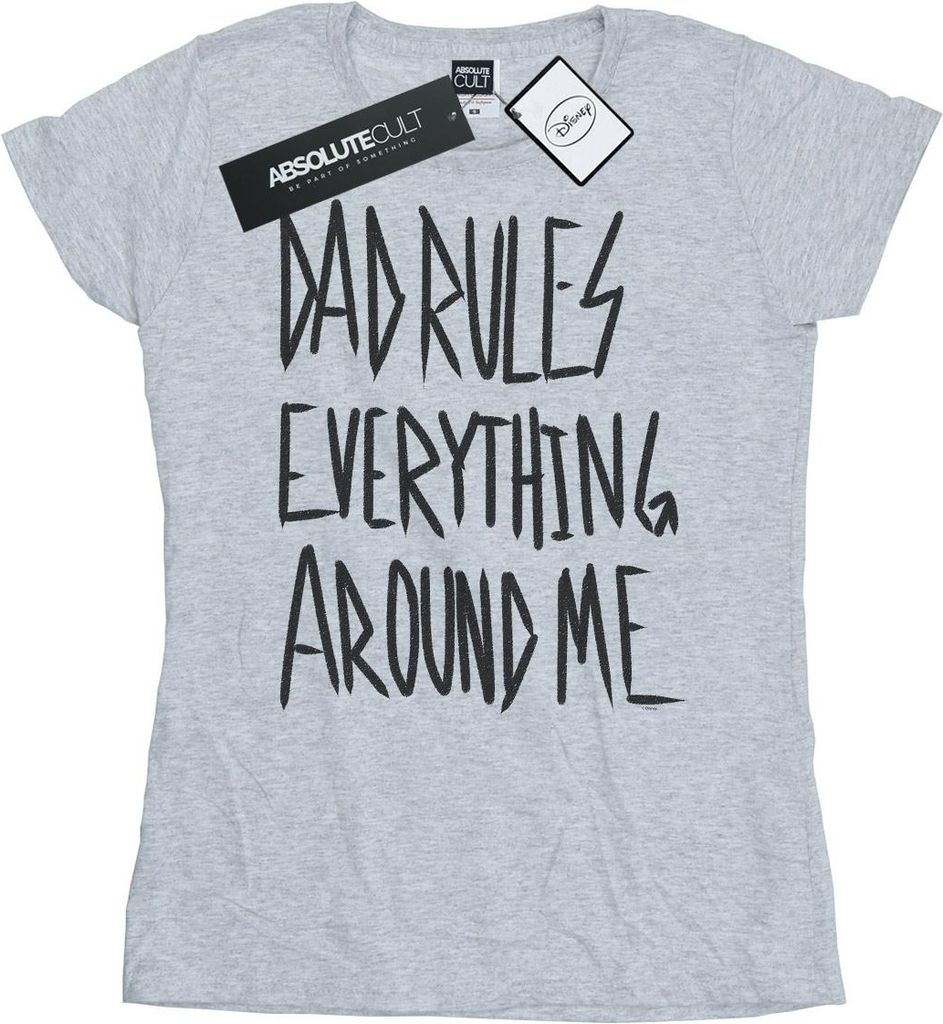 Disney - "The Lion King Dad Rules Everything" T-Shirt für Damen BI25039 (XXL) (Grau)