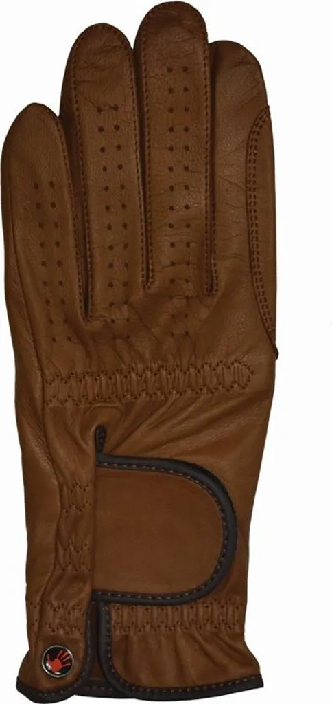 Haukeschmidt Galaxy Gants d'équitation en cuir Mokka Taille 7.5 Unisex