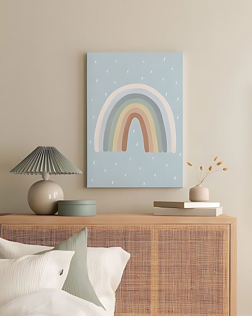 Wallity, Artcanvas58, Leinwandbild, Mehrfarbig, 100 % LEINWAND, 40 x 60 cm