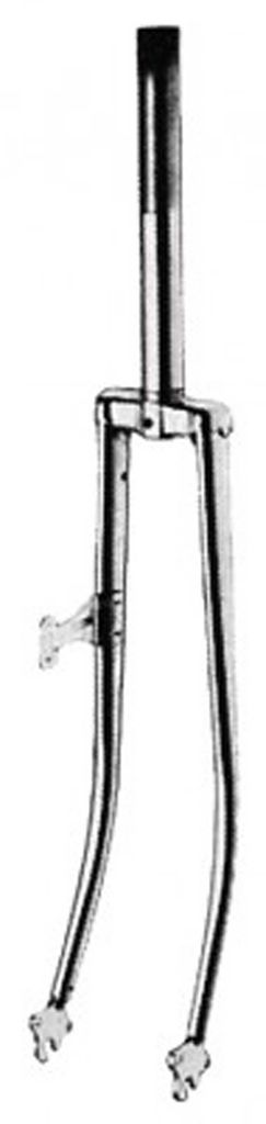 Sportradgabel 26' 1' 230mm/70mm, chrome