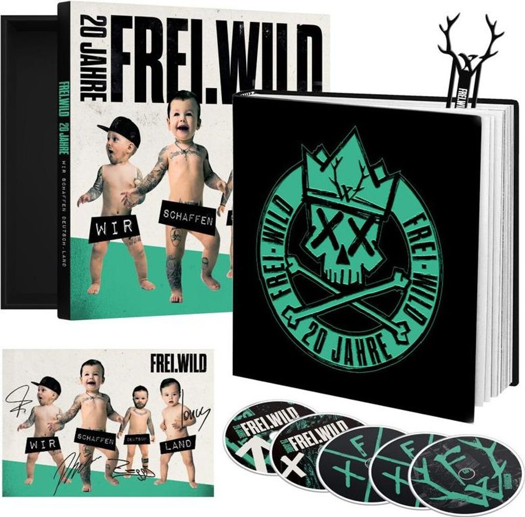 Frei.Wild - Wir schaffen Deutsch.Land, ltd. Boxset RK367, 5 Aufio-CD