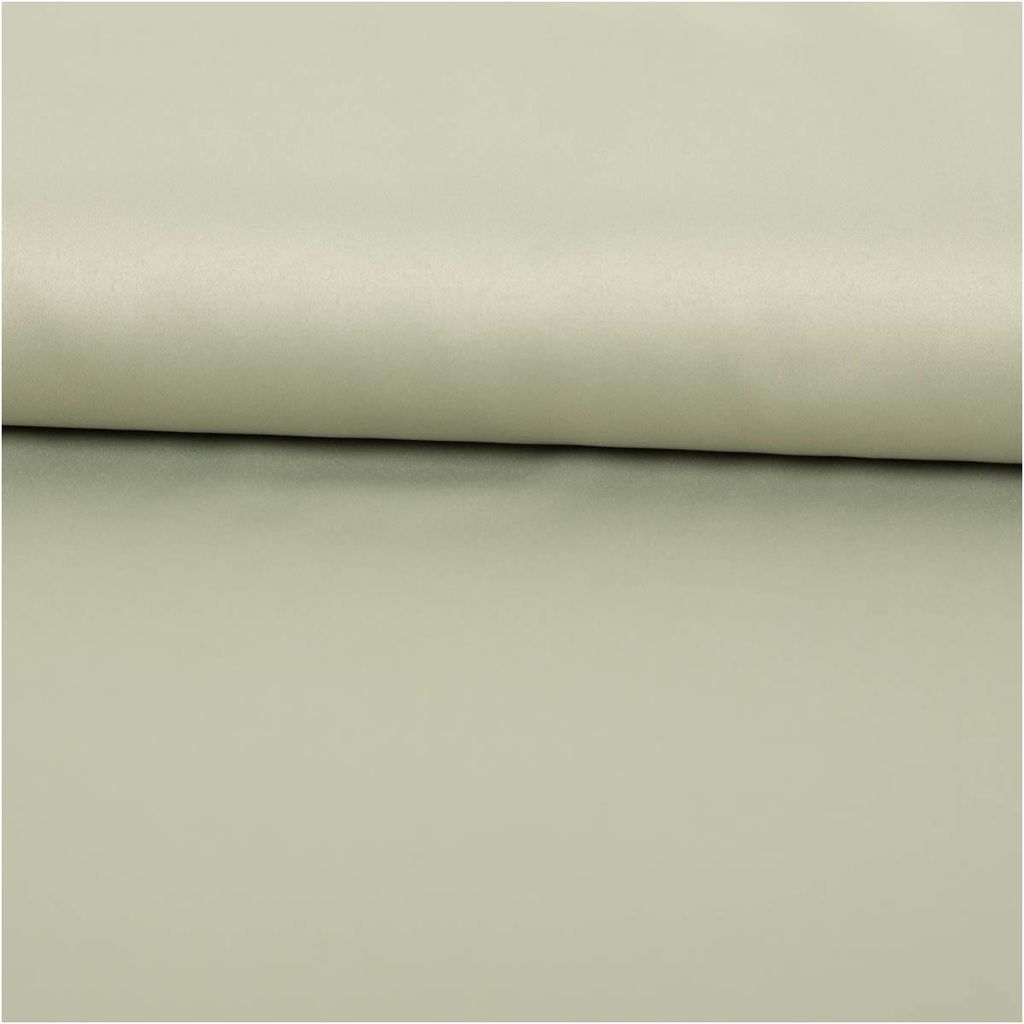 Royal Micro Satin Stoff Meterware Altgrün 1,40 m breit