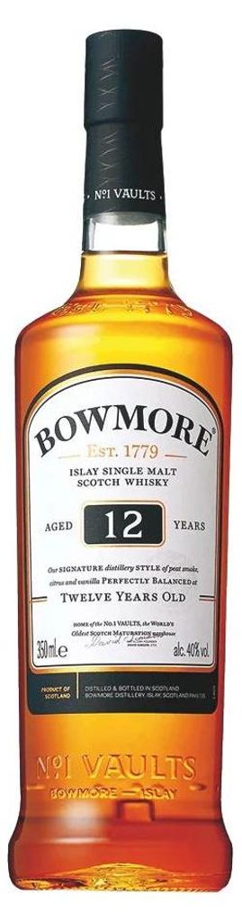 Bowmore 12 Jahre Islay Single Malt Scotch Whisky in Produktbild 