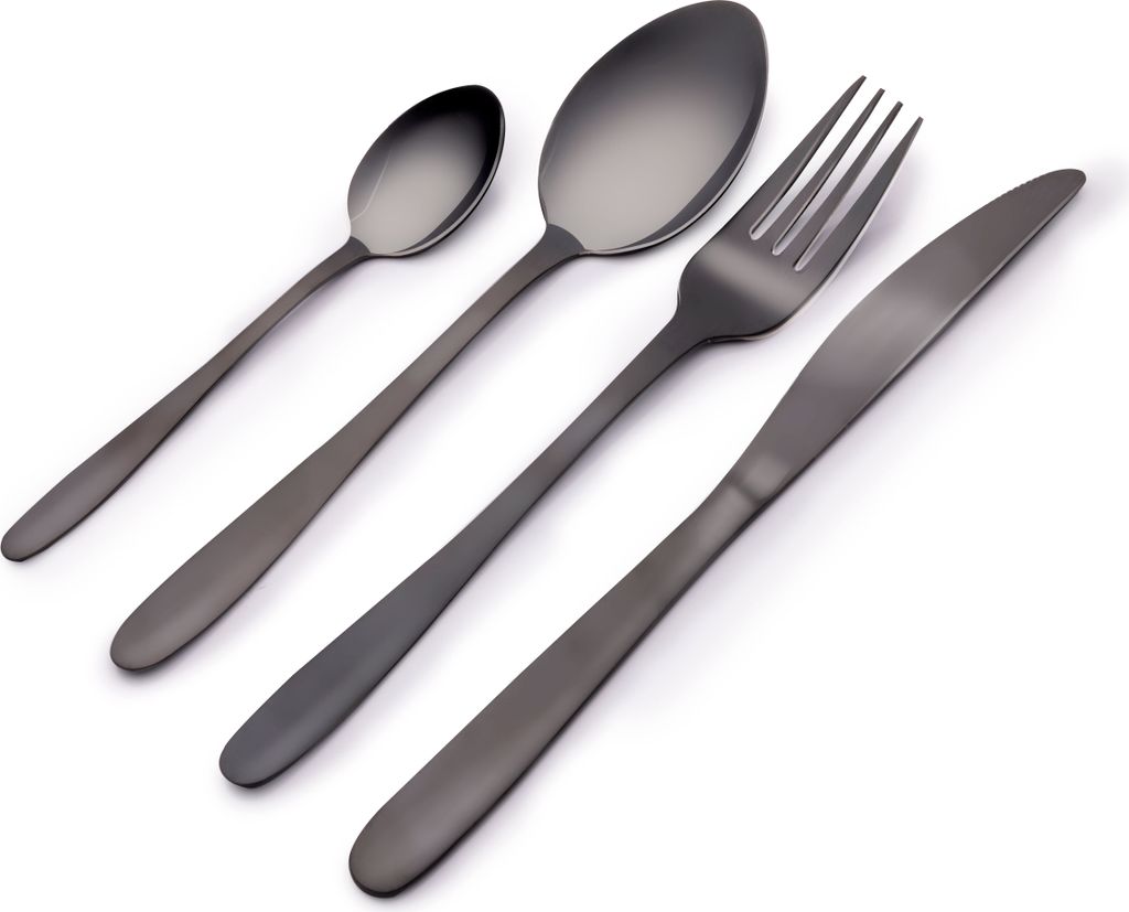 alpina BesteckSet - 4-Personen: 4 Messer, 4 Gabeln, 4 Produktbild 