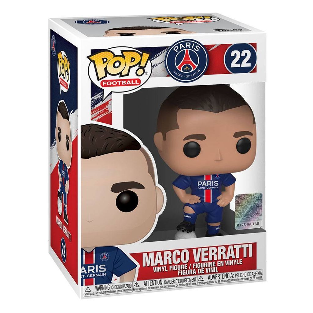 Paris Saint-Germain - Marco Verratti 22 - Funko Pop! Vinyl Figur