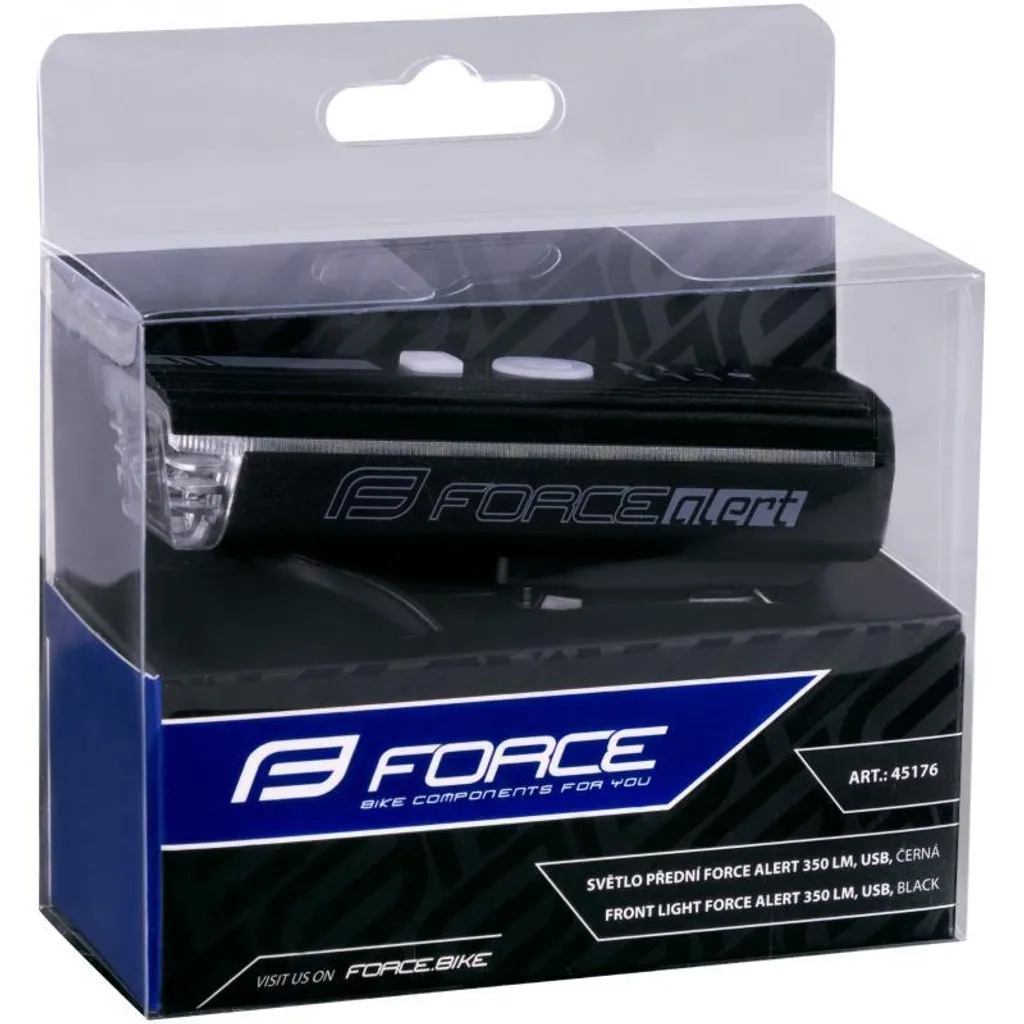 Lampe frontale 350 lm rechargeable USB noire Force Alert robuste 45176 - 4
