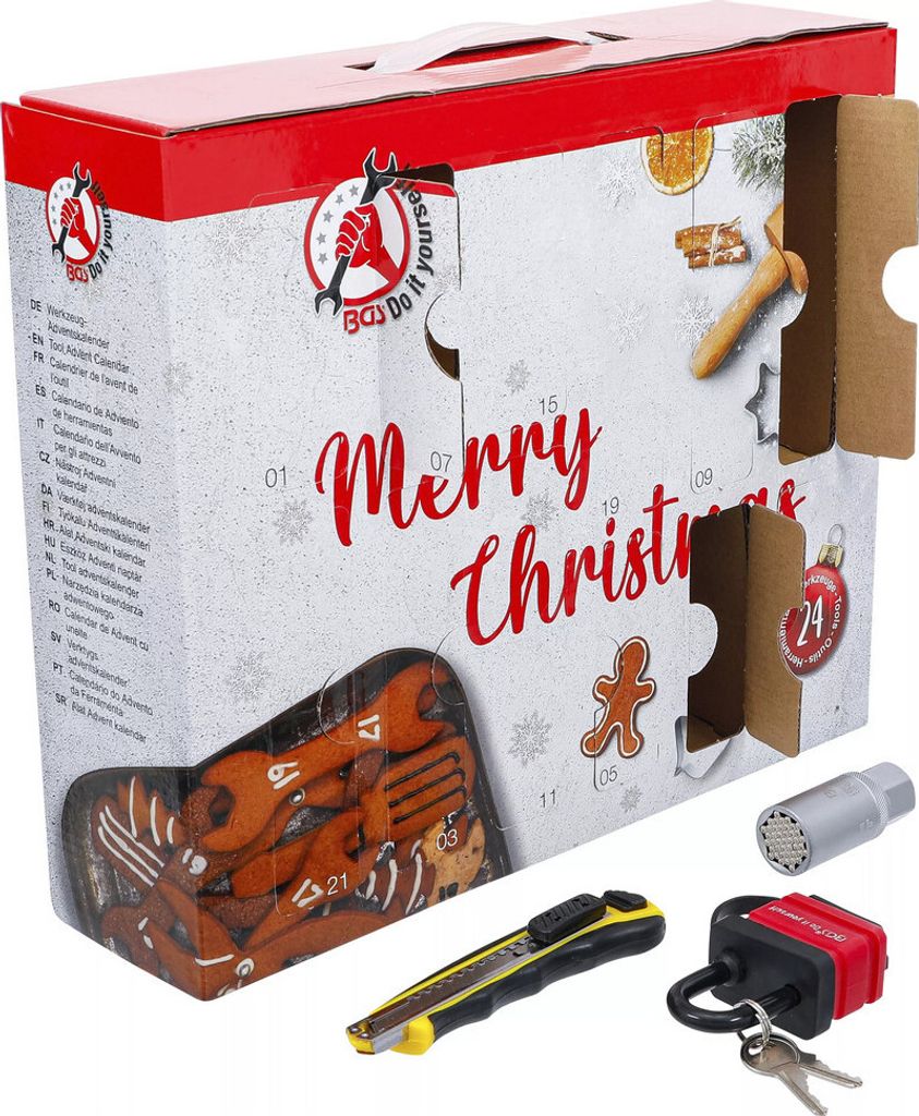 Adventný kalendár BGS Tool 95000 (nápad na adventný darček Obrázok produktu 