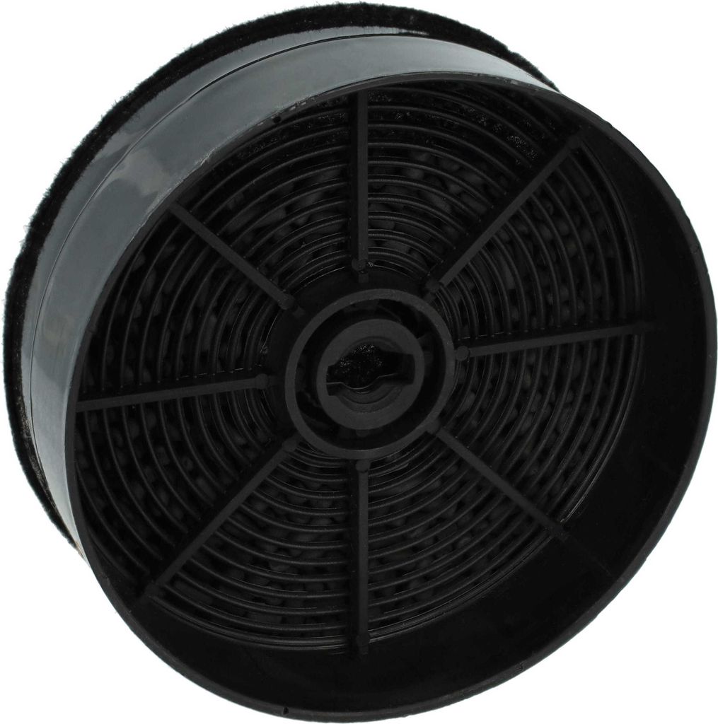 vhbw Aktivkohlefilter kompatibel mit Beko DZ 6151 X Z1.723-200.0, DT 312 W, DZ 6151 Dunstabzugshaube - 12,4 cm