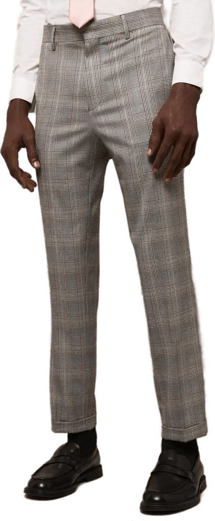 Burton - "Highlight" Anzugshose für Herren BW346 (34S) (Grau)