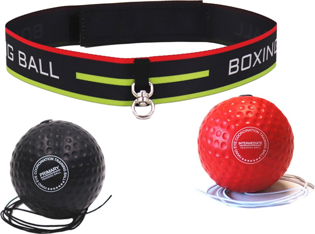 Boxball-Set mit Stirnband, verstellbar, leicht, tragbar, Produktbild 