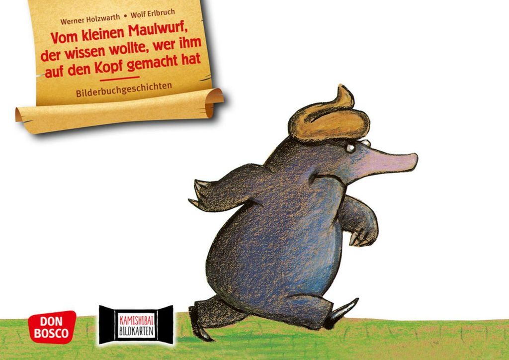 Vom kleinen Maulwurf, der wissen wollte, wer ihm auf den Produktbild 