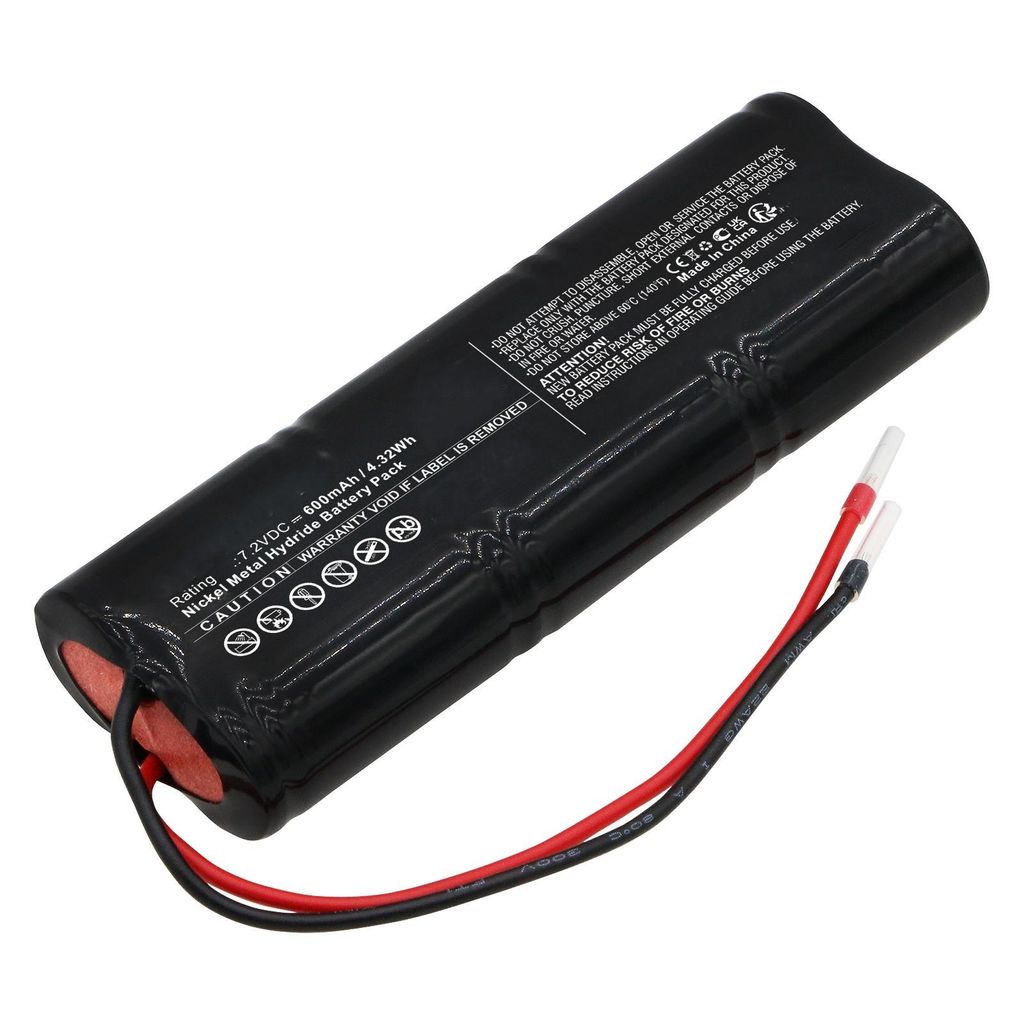Infinio CS Akku 7,2V 600mAH kompatibel mit TELENOT 35 973, 6/N-270AA, F1011/S