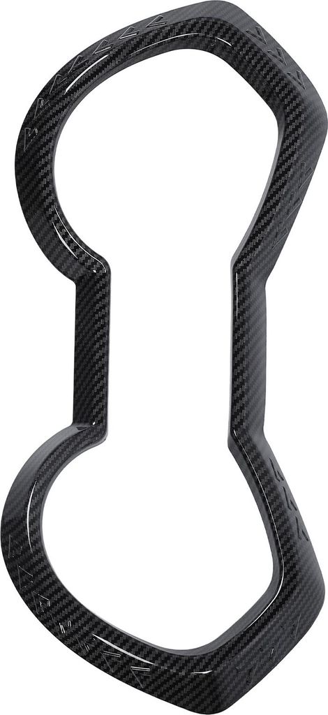 Motorrad-Zählerrahmenabdeckung, Kohlefaser-Stil, staubdicht, kratzfest, Codetabelle, Instrumentendekoration für XMAX125, XMAX250, XMAX300