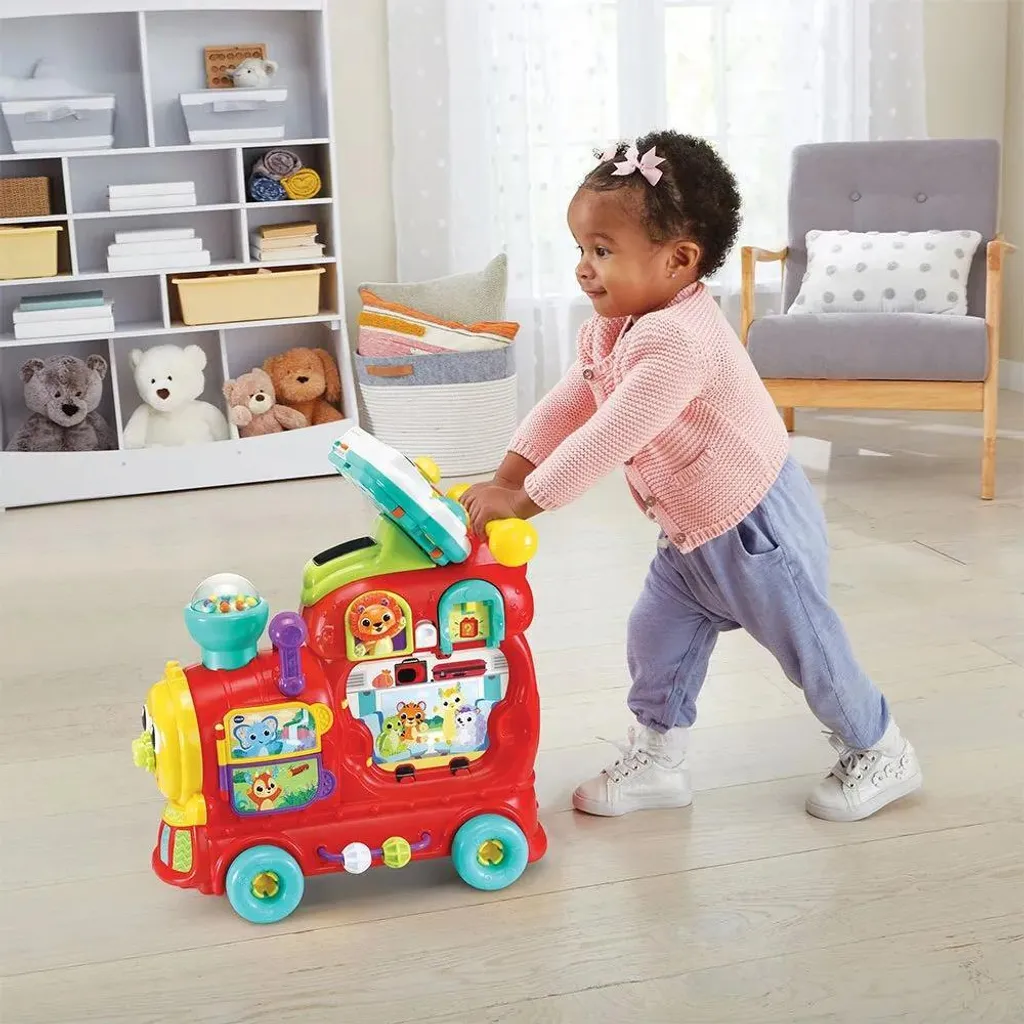Apprendre à Marcher Sans Chute : Maxi Train ABC VTech Stable et Ludique - 5