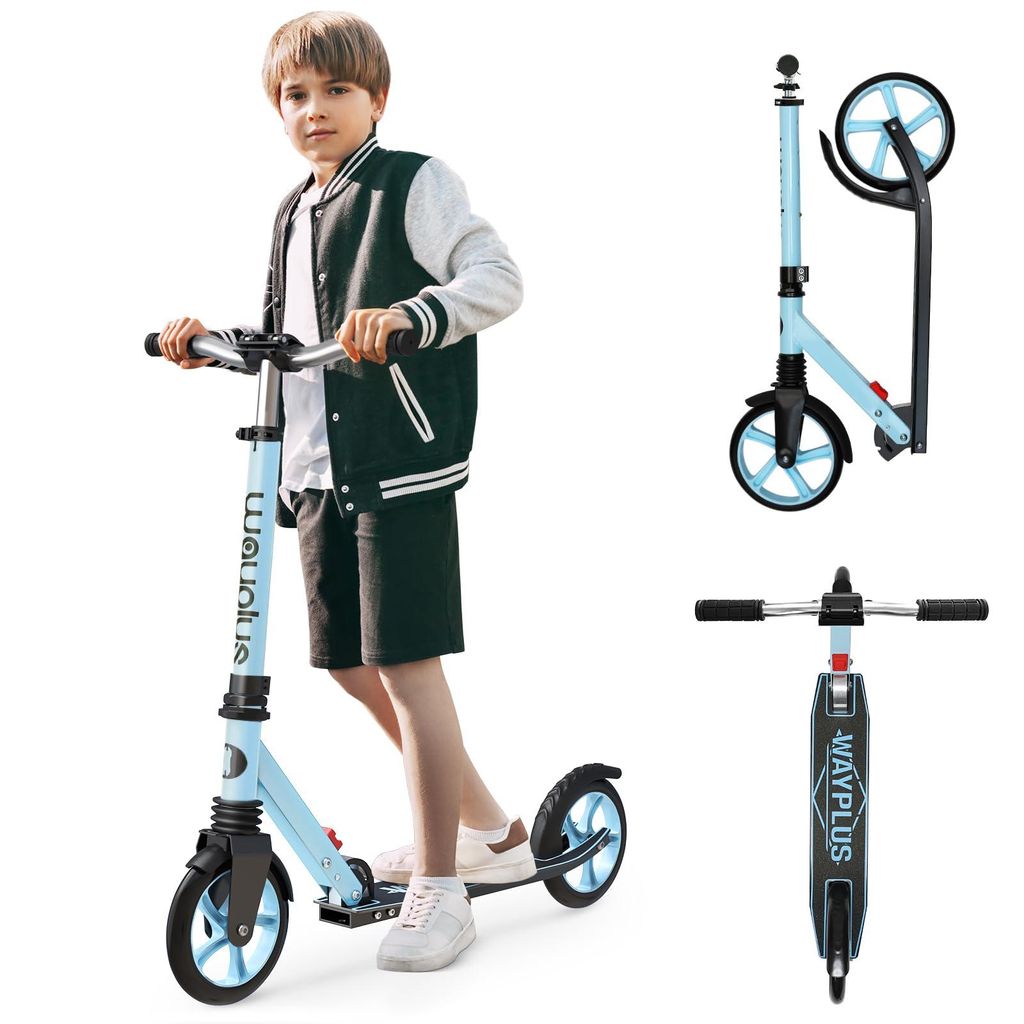 WAYPLUS Klapproller ab 6 J. bis 109 kg, 20 cm ABEC-9 Räder, Produktbild 