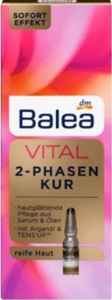 Balea, Vital Zweiphasen-Ampullenkur, 7ml