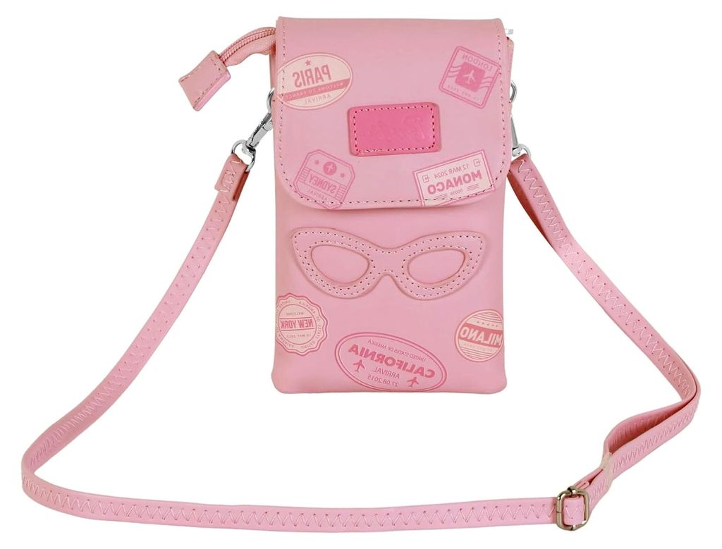 Barbie Reise-Handytasche, Rosa, 13 x 19 cm