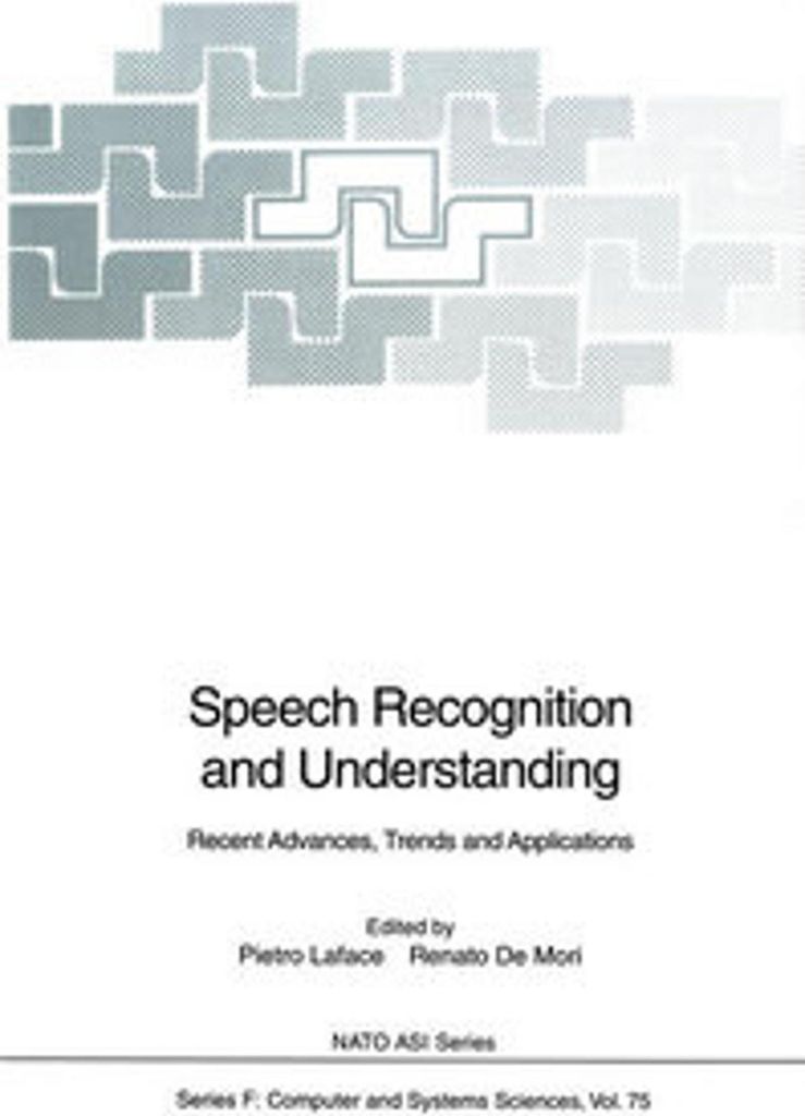 Speech Recognition and Understanding