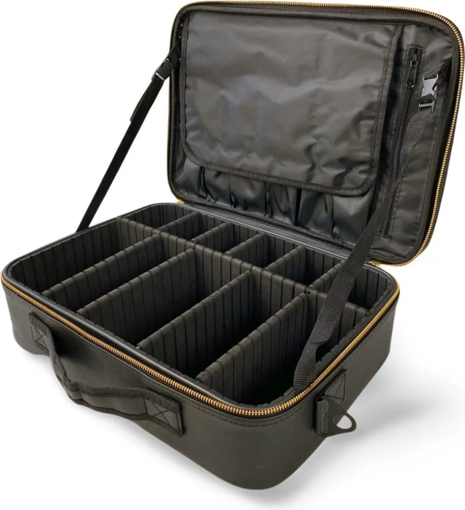 Rangement maquillage XXL 380x270x80 mm - Valise de voyage pour bijoux