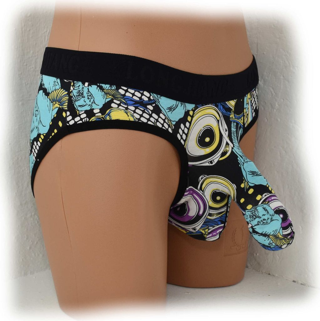 Brand Mens Bulge Pouch Thong Elephant Nose