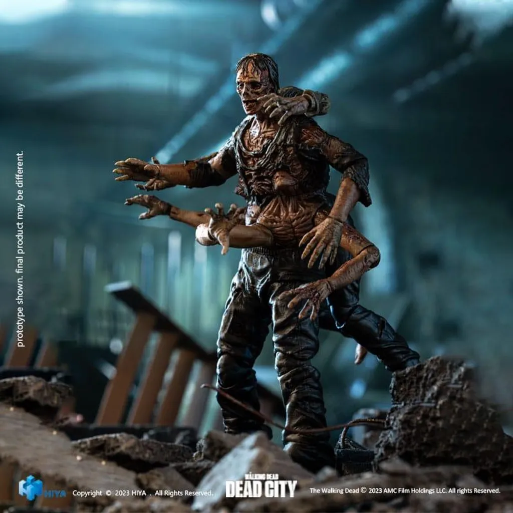 Figurine Exquisite Mini Walker King Dead City 1/18 hyper détaillée - 9