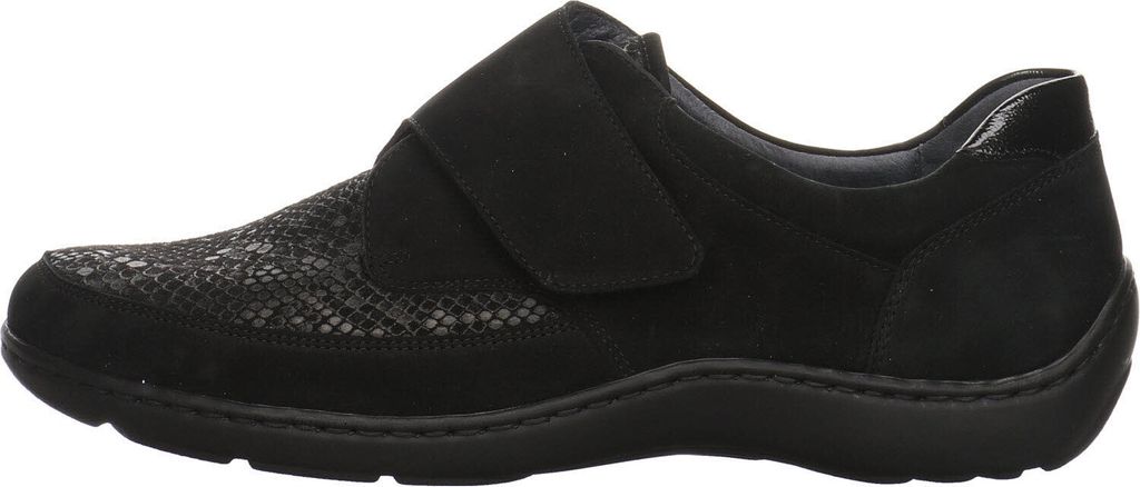 Waldläufer Damen Slipper  Veloursleder schwarz 6,5 Produktbild 