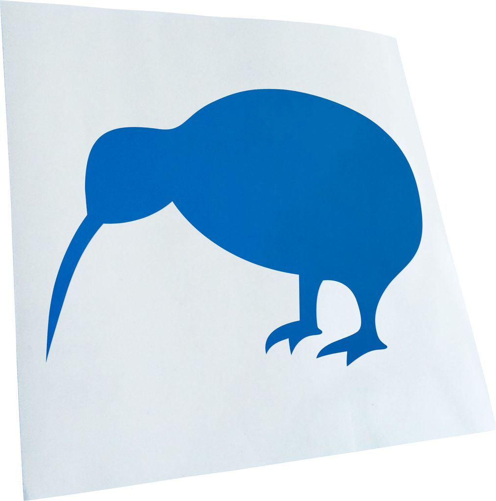 Kiwistar - Autoaufkleber - Kompass - Neon Matt - Aufkleber für Auto Kfz Fahrrad, LKW, Truck Mofa