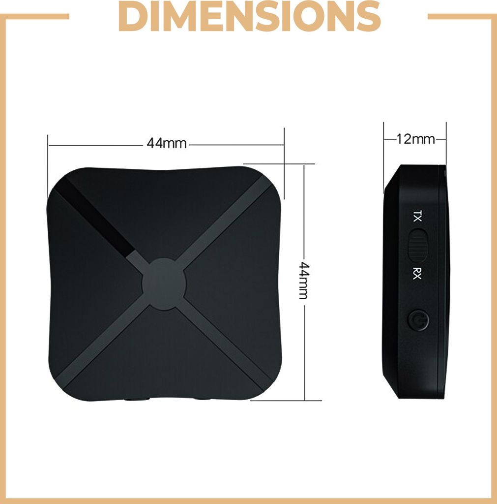 Bluetooth Sender Empfänger 2 in1  Audio Adapter 3.5mm Produktbild 25