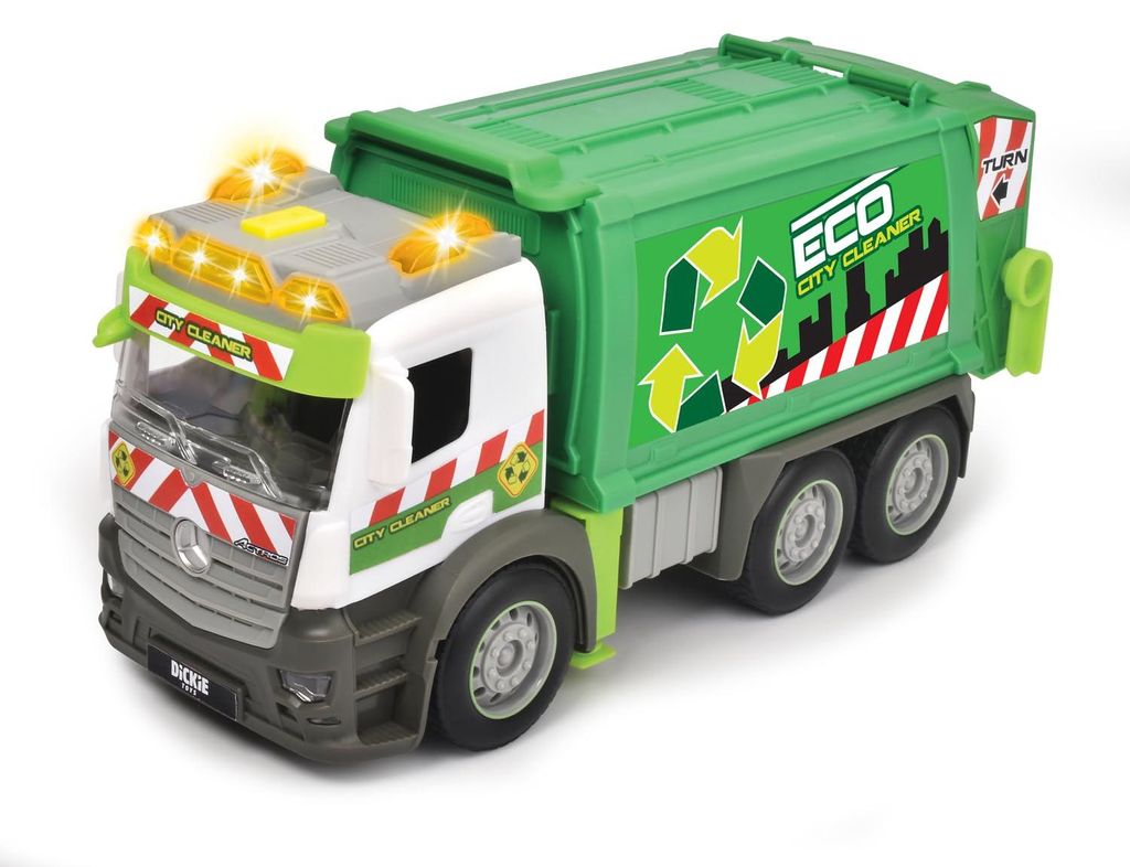 Dickie Toys Action Truck Müllauto, inkl. Mülltonne, Sound Produktbild 