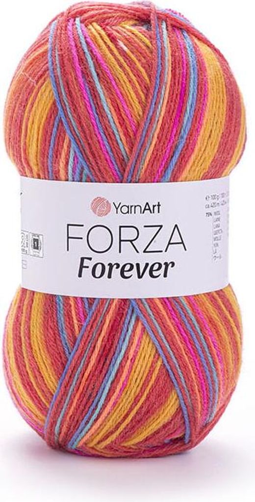 YarnArt Forza Forever Sockenwolle 2705 - Robust, Weich & Produktbild 