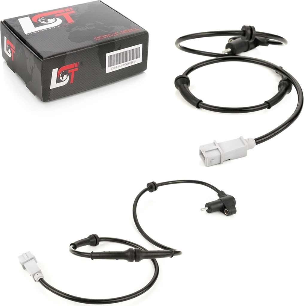 2x ABS Sensor hinten 4545.85 für PEUGEOT PARTNER CITROEN BERLINGO XSARA PICASSO