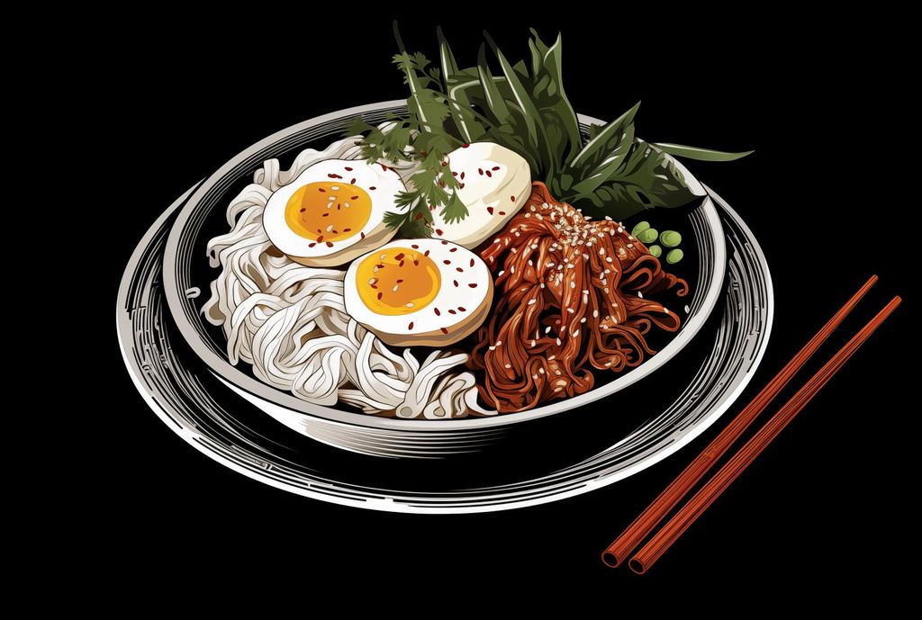 Plakat 91,5x61cm Ramen in der Kunst