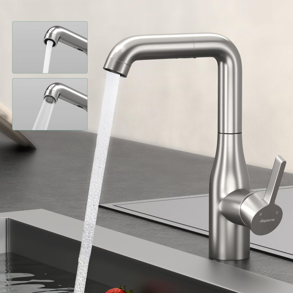Mai & Mai Wasserhahn Küche Küchenarmatur mit Brause Produktbild 