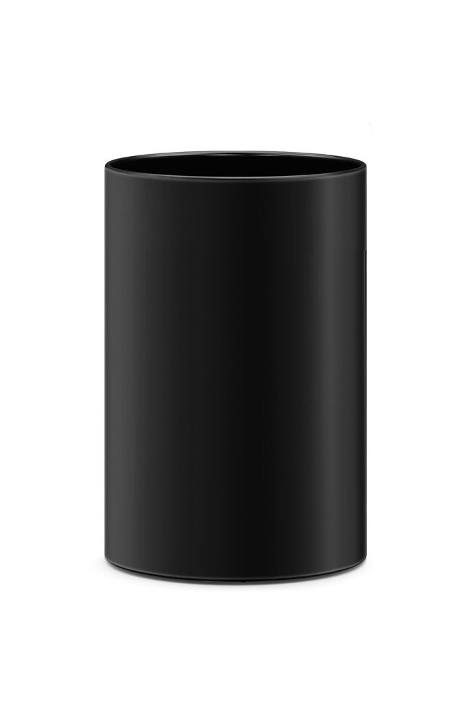 Zack Civos Abfalleimer 20x20x28 cm Schwarz