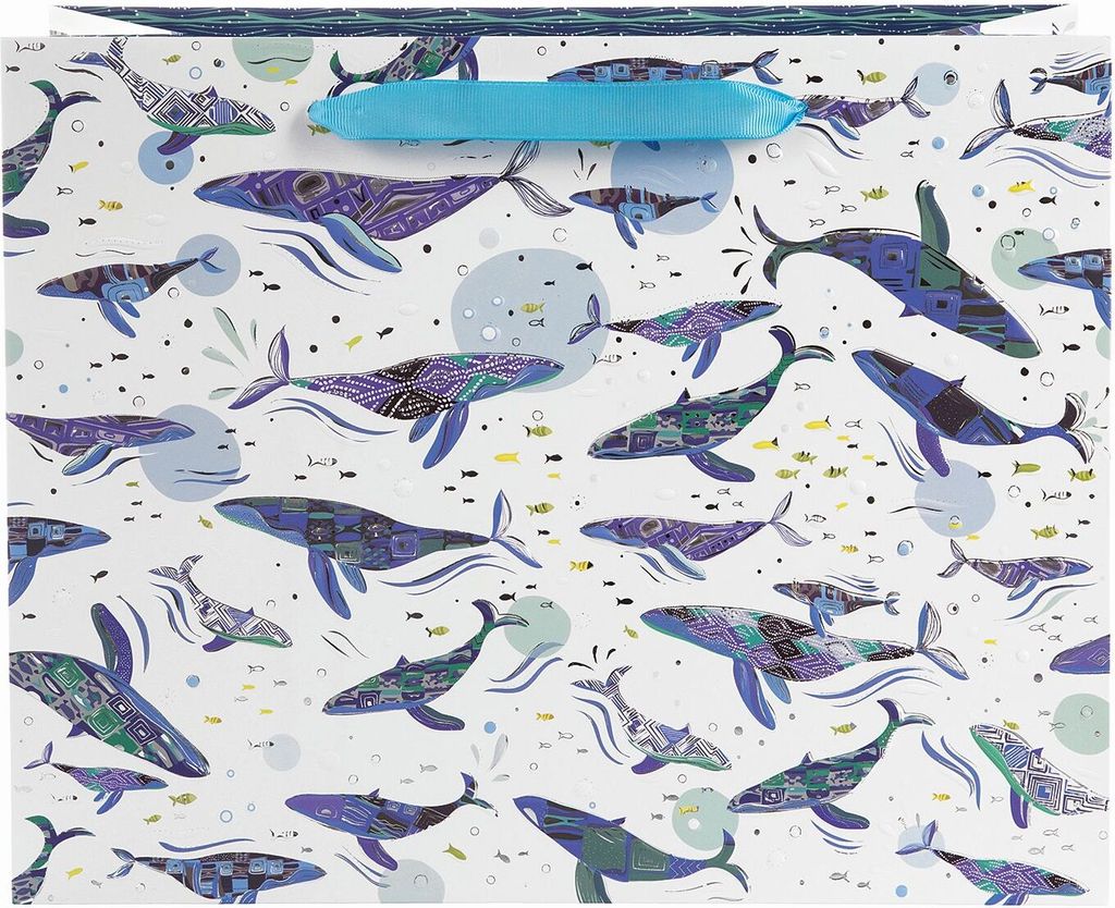 Goldbuch Geschenktasche Blue Ocean 27 x 13 x 33 cm