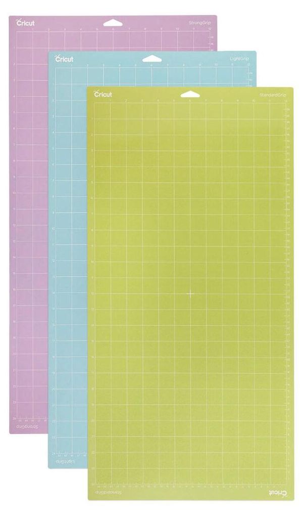 Cricut Set de3 Tapis de Coupe, Plastique, Multicolore, 30.5 Produktbild 