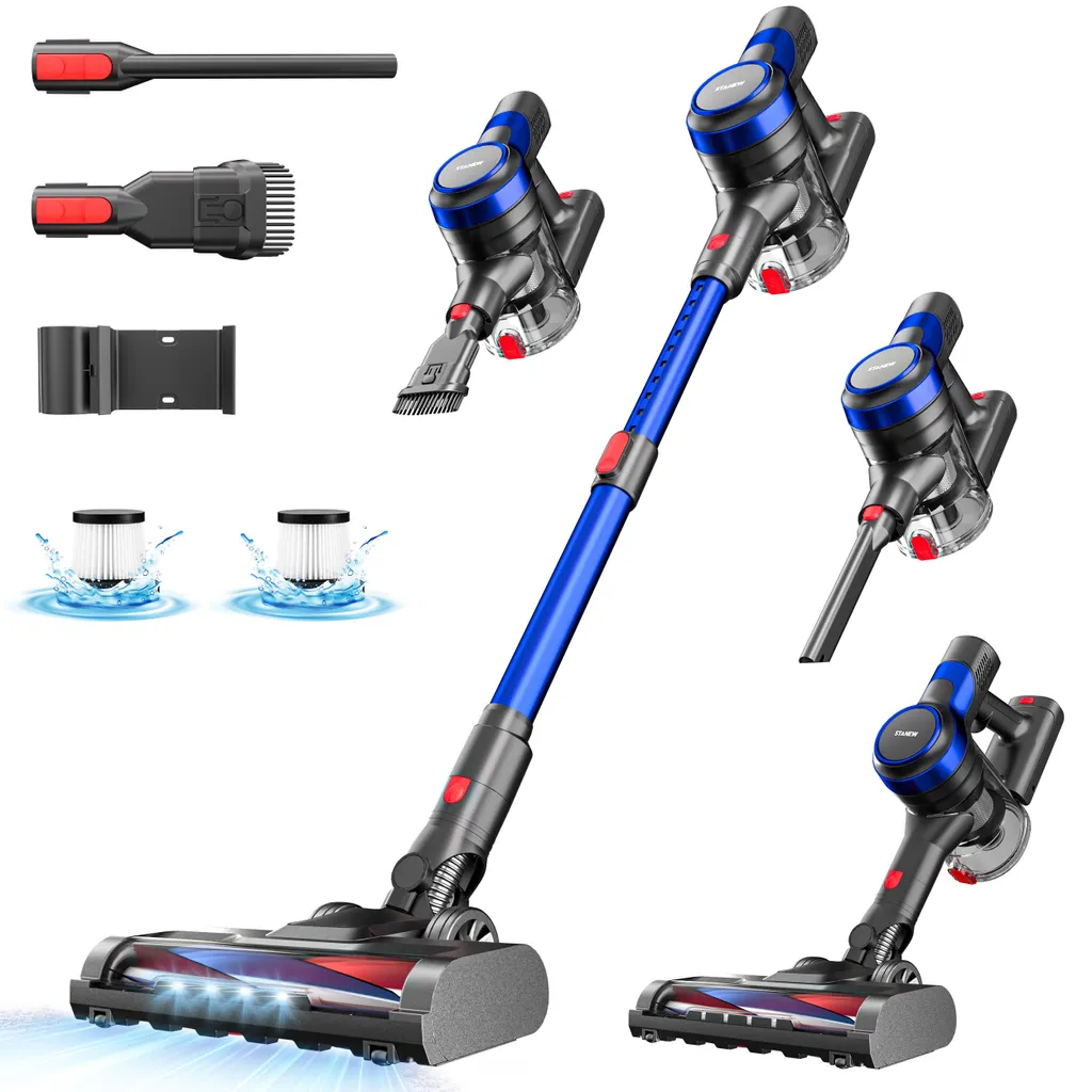 Aspirateur Balai Spécial Poils d'Animaux pour Nettoyage Maison et Tapis