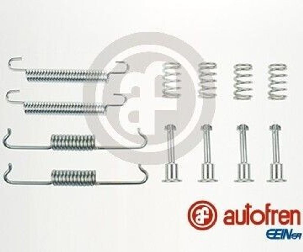 Zubehörsatz Feststellbremsbacken AUTOFREN SEINSA hinten für VW Transporter V Bus (7HB, 7HJ, 7EB, 7EJ, 7EF, 7EG, 7HF, 7EC) Multivan V Touareg für...