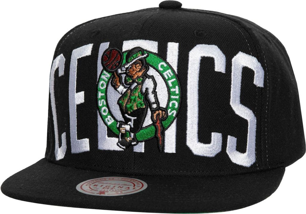 Mitchell & Ness Snapback Cap FULL FRONTAL Boston Celtics